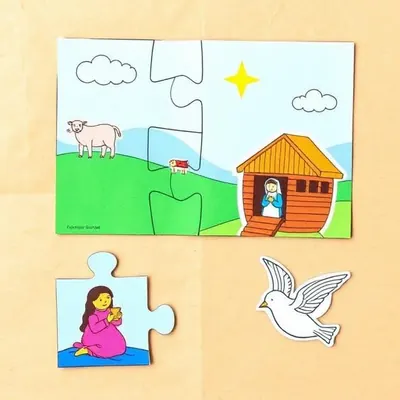 Pack Imprimible – Rompecabezas Bíblico